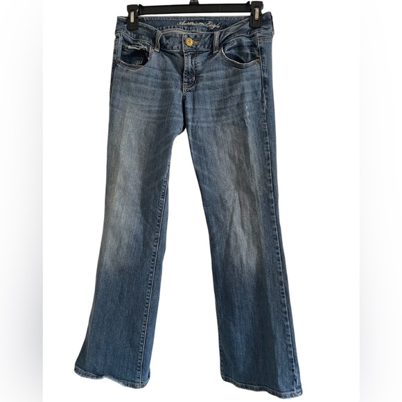American Eagle Women’s Favorite Boyfriend Denim Jeans Size 10 - Picture 7 of 12